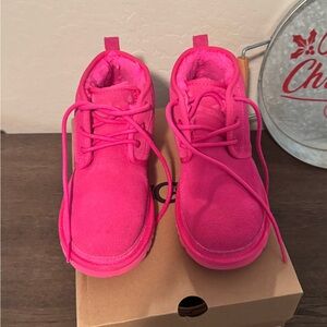 UGG Pink Neumel Boots Size 9